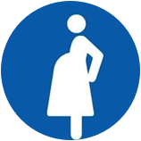 Logo accès femmes enceintes